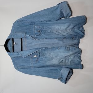 Women's light denim jacket (L)